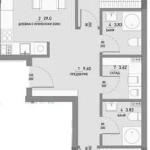 Тристаен апартамент в София, Малинова долина - 129 кв.м за 2353 €/кв.м - Снимка #1