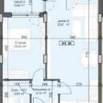 Двустаен апартамент в Пловдив, Тракия - 72 кв.м за 1050 €/кв.м - Снимка #1