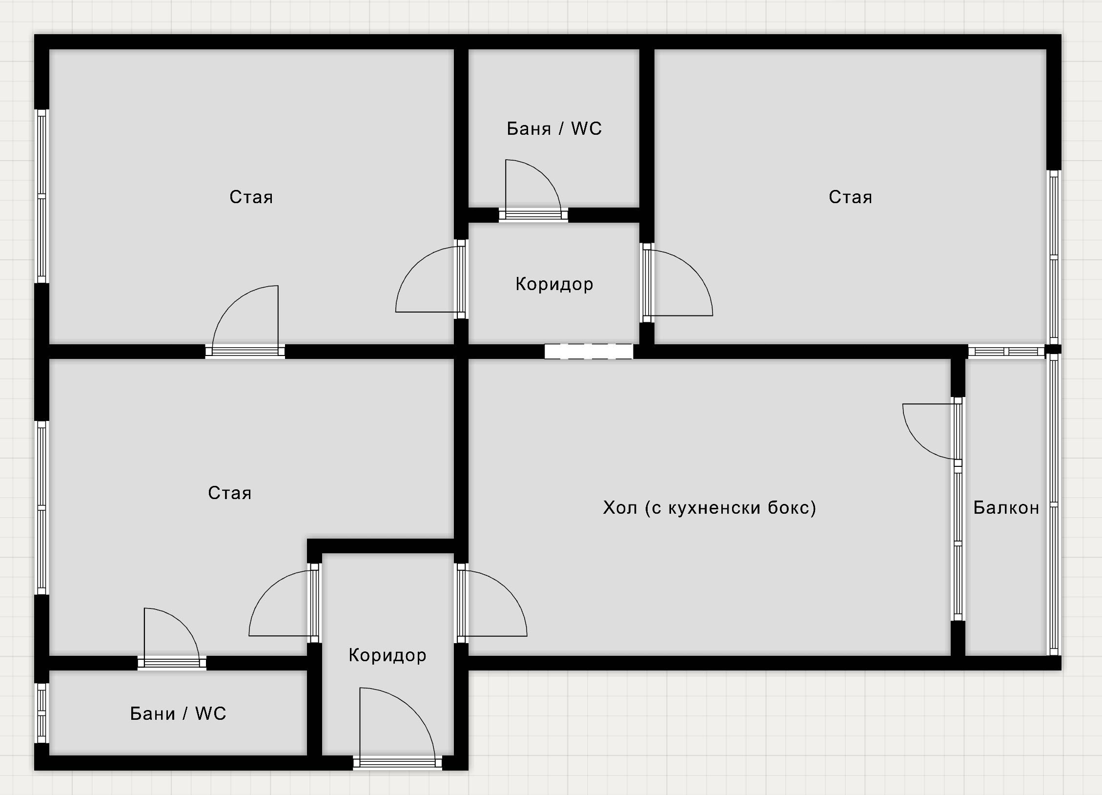 Четиристаен апартамент в София, Център - 1000 кв.м за 425 €/кв.м - Снимка #1