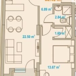 Двустаен апартамент в София, Зона Б-19 - 84 кв.м за 1213 €/кв.м - Снимка #1