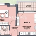 Двустаен апартамент в Варна, Аспарухово - 51 кв.м за 1246 €/кв.м - Снимка #1