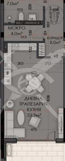 Двустаен апартамент в Варна, Виница - 102 кв.м за 1249 €/кв.м - Снимка #1