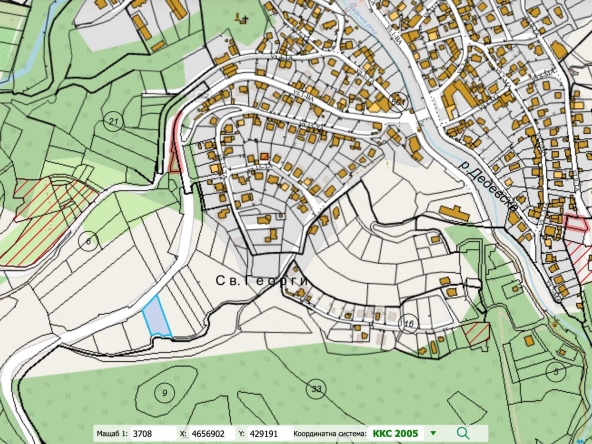 Парцел в с. Храбрино, Област Пловдив - 1400 кв.м за 21 €/кв.м - Снимка #1