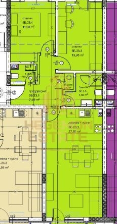 Тристаен апартамент в Варна, Кайсиева градина - 102 кв.м за 667 €/кв.м - Снимка #1
