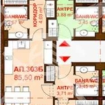 Тристаен апартамент в Бургас, Сарафово - 85 кв.м за 804 €/кв.м - Снимка #1