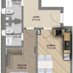 Тристаен апартамент в Пловдив, Христо Смирненски - 92 кв.м за 924 €/кв.м - Снимка #1