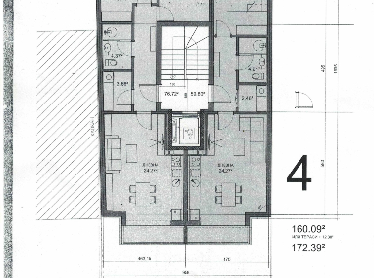 Тристаен апартамент в Варна, Аспарухово - 94 кв.м за 651 €/кв.м - Снимка #1