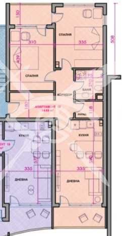 Двустаен апартамент в Поморие - 94 кв.м за 1102 €/кв.м - Снимка #1