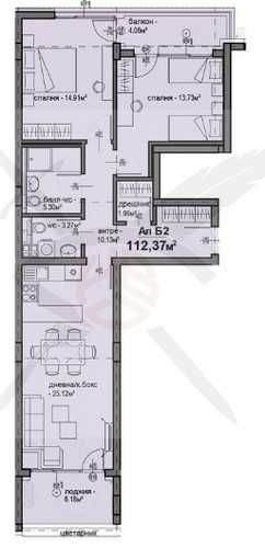 Тристаен апартамент в София, Люлин 5 - 112 кв.м за 1296 €/кв.м - Снимка #1