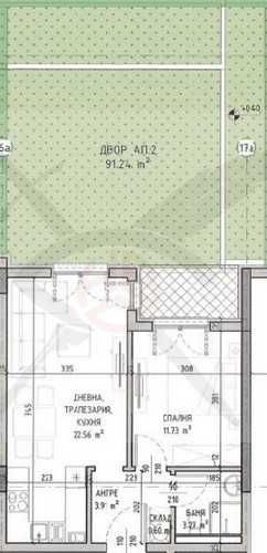 Двустаен апартамент в София, Малинова долина - 117 кв.м за 947 €/кв.м - Снимка #1