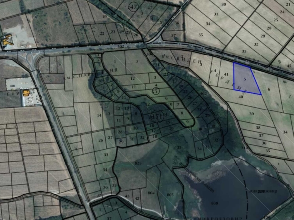 Парцел в Павел баня - 6319 кв.м за 23 €/кв.м - Снимка #1