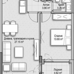 Двустаен апартамент в София, Витоша - 76 кв.м за 1523 €/кв.м - Снимка #1