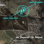 Парцел в с. Кичево, Област Варна - 5000 кв.м за 10 €/кв.м - Снимка #1