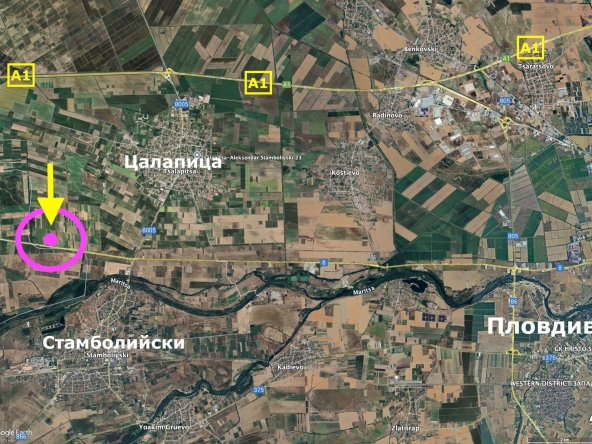 Парцел в с. Цалапица, Област Пловдив - 14131 кв.м за 13 €/кв.м - Снимка #1