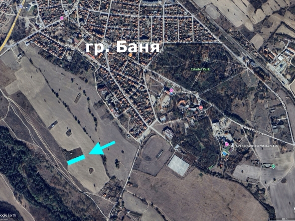 Парцел в Баня - 1800 кв.м за 17 €/кв.м - Снимка #1