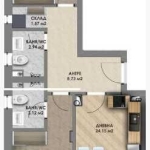 Тристаен апартамент в Пловдив, Христо Смирненски - 109 кв.м за 744 €/кв.м - Снимка #1