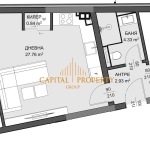 Тристаен апартамент в Варна, Възраждане 1 - 94 кв.м за 1353 €/кв.м - Снимка #1