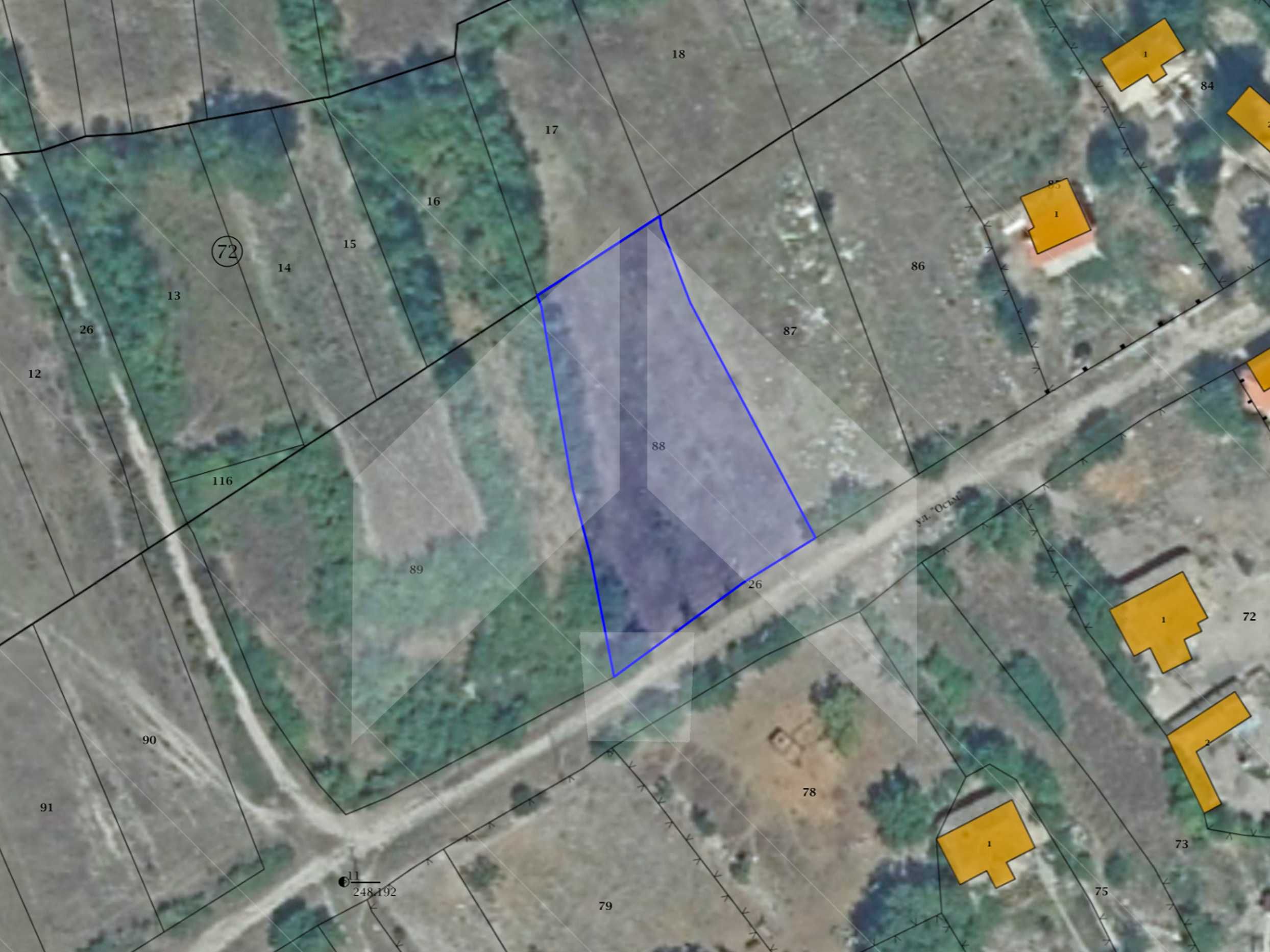 Парцел в Нови пазар - 1178 кв.м за 5 €/кв.м - Снимка #1