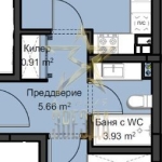 Двустаен апартамент в Пловдив, Христо Смирненски - 78 кв.м за 1254 €/кв.м - Снимка #1