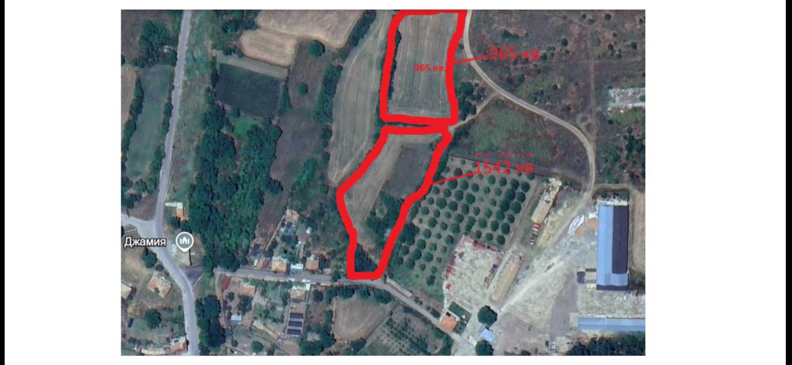 Парцел в с. Близнаци, Област Шумен - 2400 кв.м за 3 €/кв.м - Снимка #1