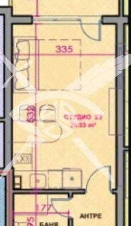 Едностаен апартамент в Поморие - 38 кв.м за 886 €/кв.м - Снимка #1