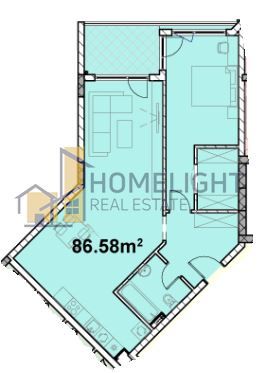 Двустаен апартамент в София, Полигона - 102 кв.м за 1804 €/кв.м - Снимка #1