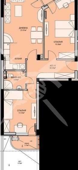 Тристаен апартамент в Бургас, Меден рудник - зона А - 116 кв.м за 563 €/кв.м - Снимка #1