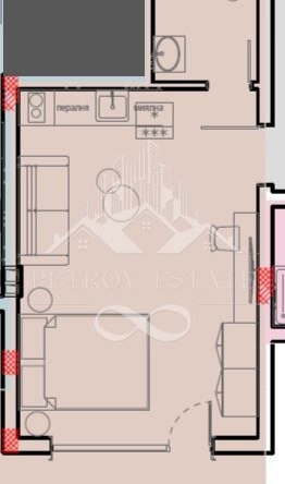 Едностаен апартамент в Велинград - 36 кв.м за 900 €/кв.м - Снимка #1