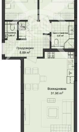 Тристаен апартамент в Пловдив, Кършияка - 107 кв.м за 438 €/кв.м - Снимка #1