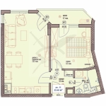 Двустаен апартамент в Варна, Бриз - 62 кв.м за 1484 €/кв.м - Снимка #1