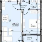 Двустаен апартамент в Пловдив, Тракия - 67 кв.м за 1095 €/кв.м - Снимка #1
