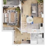 Двустаен апартамент в Пловдив, Тракия - 60 кв.м за 1484 €/кв.м - Снимка #1