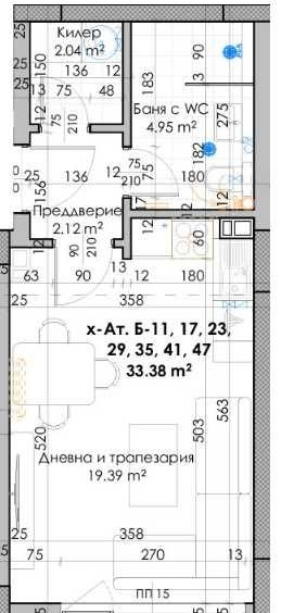 Дава се под наем Едностаен апартамент в Пловдив, Кючук Париж - 40 кв.м за 22478 € - Снимка #1