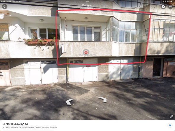 Дава се под наем Двустаен апартамент в Шумен, Болницата - 46 кв.м за 153 € - Снимка #1