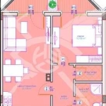 Двустаен апартамент в Бургас, Сарафово - 60 кв.м за 1275 €/кв.м - Снимка #1