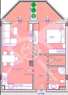 Двустаен апартамент в Бургас, Сарафово - 60 кв.м за 1275 €/кв.м - Снимка #1