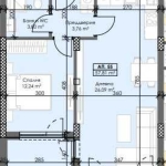 Двустаен апартамент в Пловдив, Тракия - 71 кв.м за 1092 €/кв.м - Снимка #1