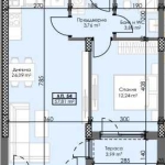 Двустаен апартамент в Пловдив, Тракия - 67 кв.м за 1096 €/кв.м - Снимка #1