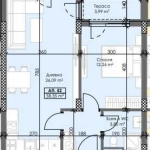 Двустаен апартамент в Пловдив, Тракия - 71 кв.м за 985 €/кв.м - Снимка #1