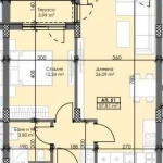 Двустаен апартамент в Пловдив, Тракия - 71 кв.м за 982 €/кв.м - Снимка #1