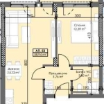 Двустаен апартамент в Пловдив, Тракия - 69 кв.м за 985 €/кв.м - Снимка #1