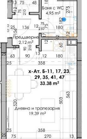Дава се под наем Едностаен апартамент в Пловдив, Кючук Париж - 40 кв.м за 22478 € - Снимка #1
