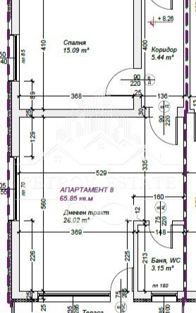 Двустаен апартамент в Велинград - 66 кв.м за 750 €/кв.м - Снимка #1