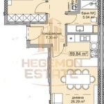 Тристаен апартамент в Варна, м-т Траката - 103 кв.м за 817 €/кв.м - Снимка #1