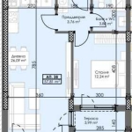Двустаен апартамент в Пловдив, Тракия - 67 кв.м за 1096 €/кв.м - Снимка #1