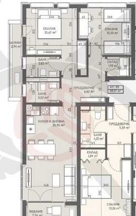 Тристаен апартамент в София, Овча купел - 94 кв.м за 2052 €/кв.м - Снимка #1