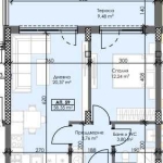 Двустаен апартамент в Пловдив, Тракия - 71 кв.м за 985 €/кв.м - Снимка #1