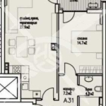 Двустаен апартамент в Бургас, Сарафово - 80 кв.м за 644 €/кв.м - Снимка #1