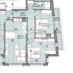 Четиристаен апартамент в София, Хаджи Димитър - 140 кв.м за 2000 €/кв.м - Снимка #1