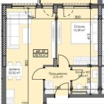 Двустаен апартамент в Пловдив, Тракия - 69 кв.м за 985 €/кв.м - Снимка #1